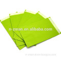 Green Color paper bag,one color paper bag,custom logo printing bag
